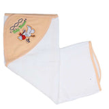 Newborn Baby Bath Towel - Peach, Kids, Bath Accessories, Chase Value, Chase Value