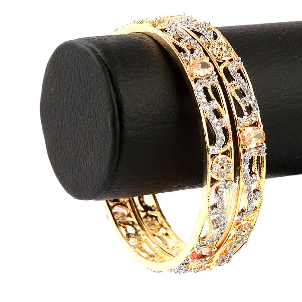 Women's Bangle- Golden, Women, Bangles & Bracelets, Chase Value, Chase Value