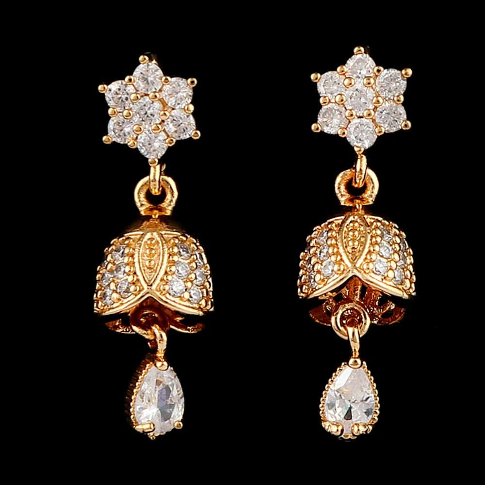 Women's Fancy Earring - Golden, Jewellery, Chase Value, Chase Value