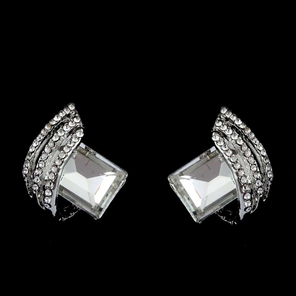 Women's Fancy Ear Tops - White, Women, Earrings & Tops, Chase Value, Chase Value