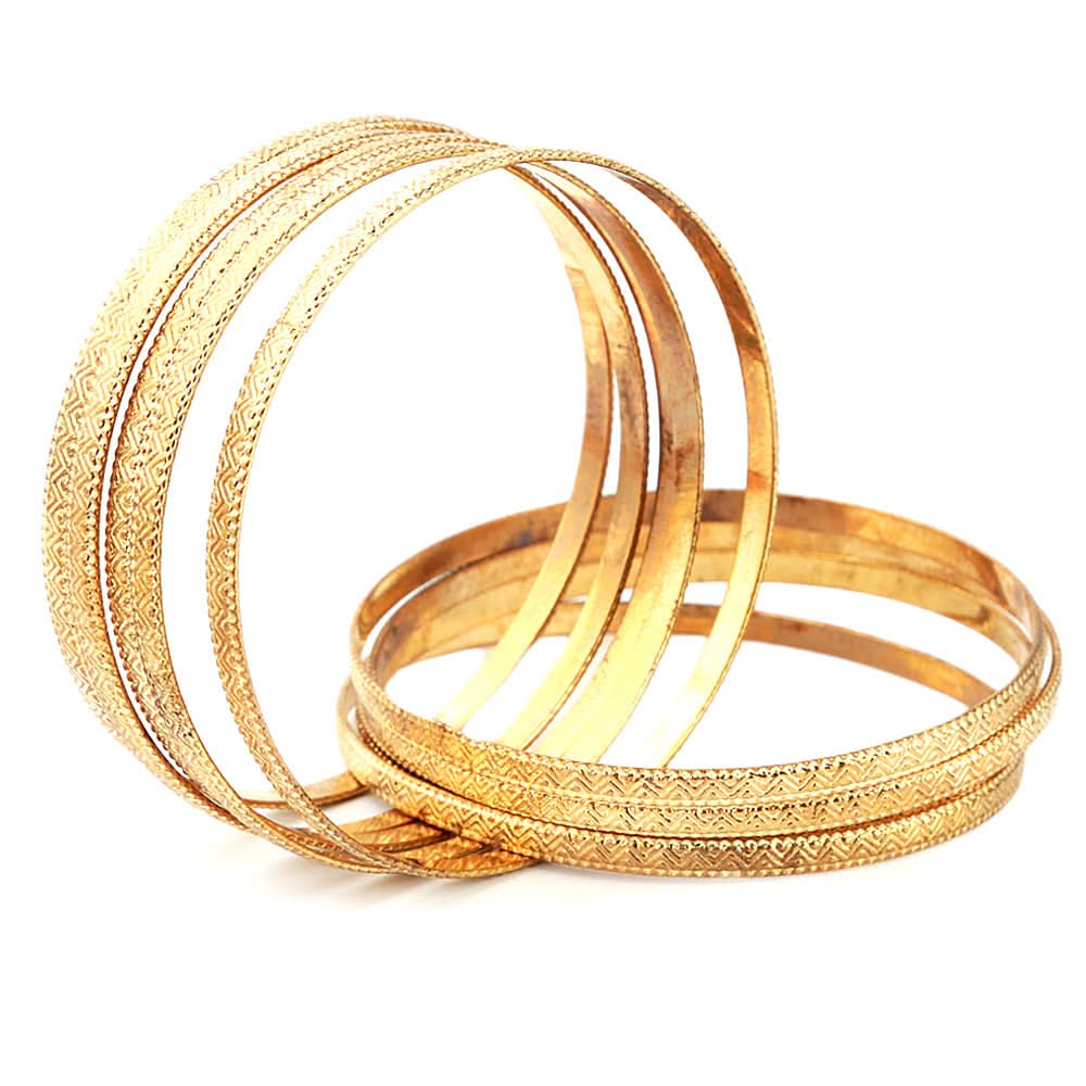 Women's Bangle - Golden, Women, Bangles & Bracelets, Chase Value, Chase Value