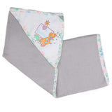 Newborn Baby Bath Towel - Grey, Kids, Bath Accessories, Chase Value, Chase Value