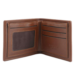 Men's Leather Wallet - Brown - test-store-for-chase-value