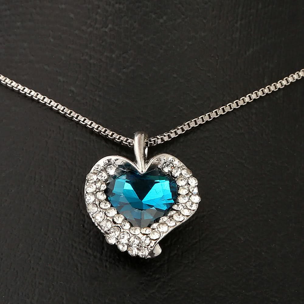 Women's Fancy Locket Set - Sea Green, Women, Chains & Lockets, Chase Value, Chase Value