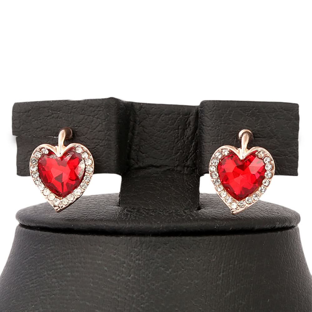 Women's Fancy Locket Set - Red, Women, Chains & Lockets, Chase Value, Chase Value