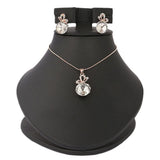 Women's Fancy Locket Set - White, Jewellery, Chase Value, Chase Value