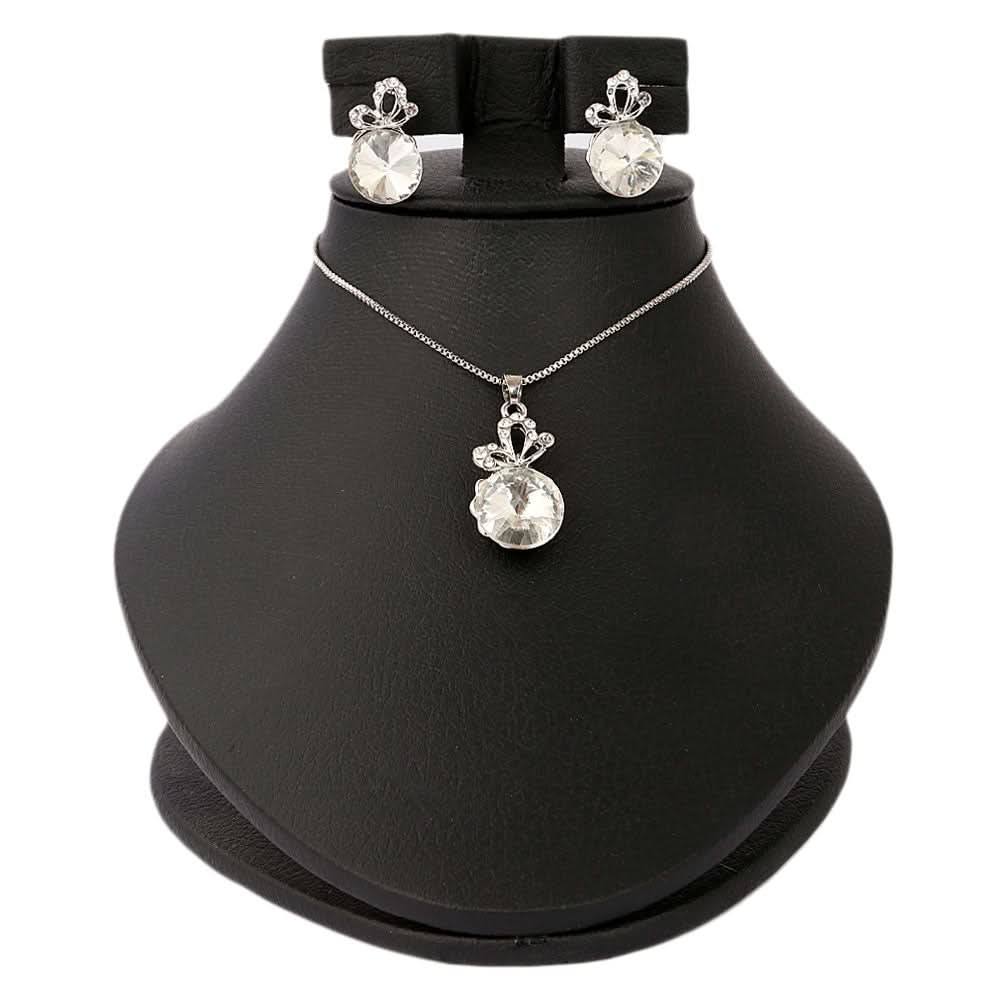Women's Fancy Locket Set - White, Women, Chains & Lockets, Chase Value, Chase Value