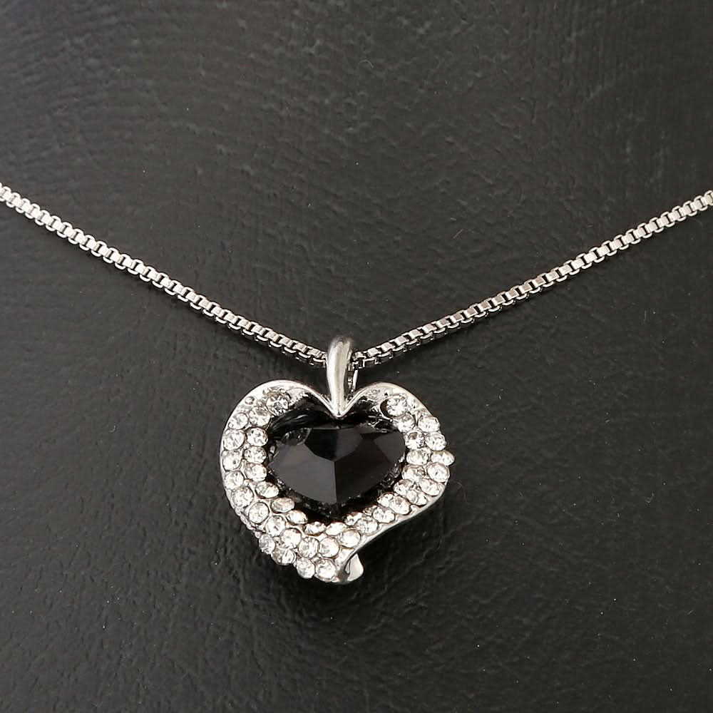 Women's Fancy Locket Set - Black, Women, Chains & Lockets, Chase Value, Chase Value