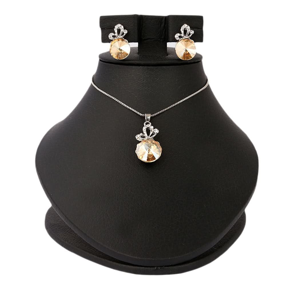 Women's Fancy Locket Set - Peach, Women, Chains & Lockets, Chase Value, Chase Value