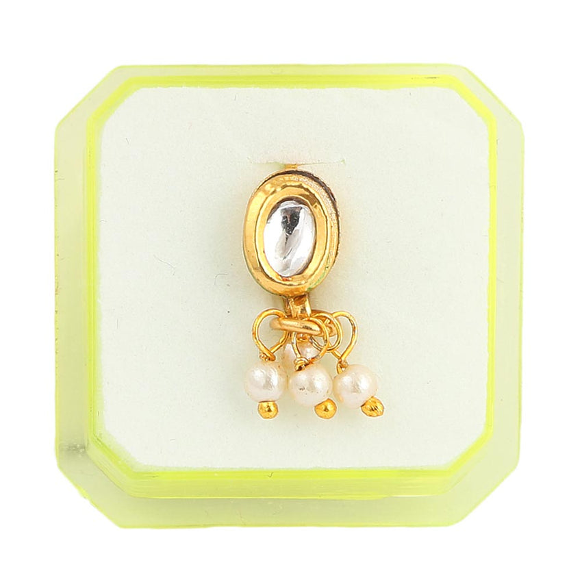 Women's Nose Pin - Golden, Women, Nose Jewellery, Chase Value, Chase Value