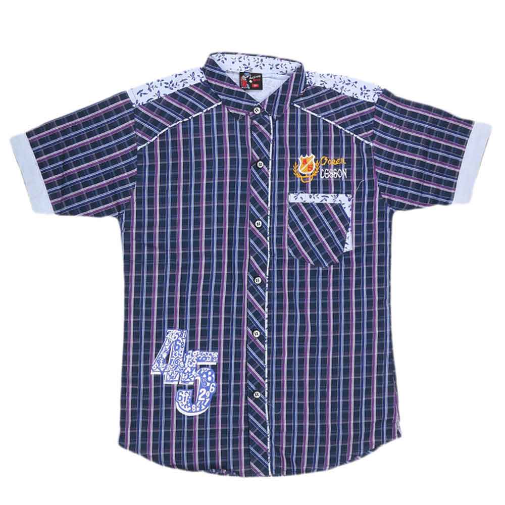 Boys Casual Shirt - Blue, Kids, Boys Shirts, Chase Value, Chase Value