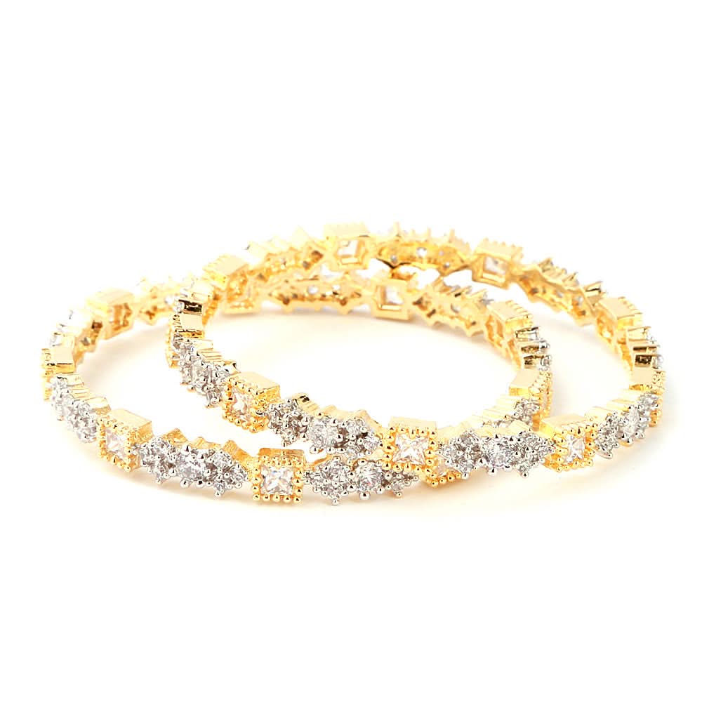 Women's Bangle- Golden, Women, Bangles & Bracelets, Chase Value, Chase Value