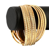 Women's Bangle - Golden, Women, Bangles & Bracelets, Chase Value, Chase Value