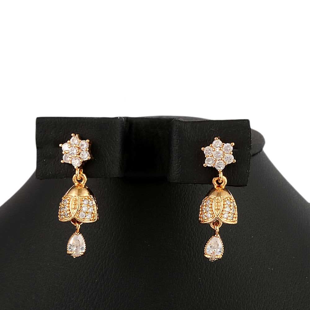 Women's Fancy Earring - Golden, Jewellery, Chase Value, Chase Value