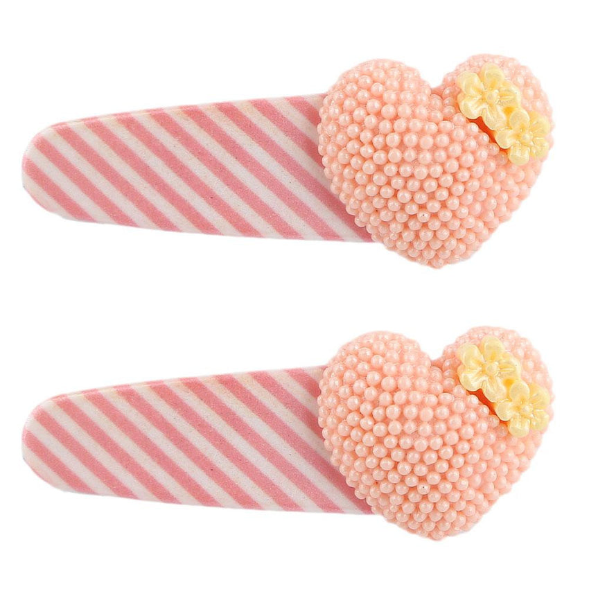 Girls Hair Clip - Peach - test-store-for-chase-value