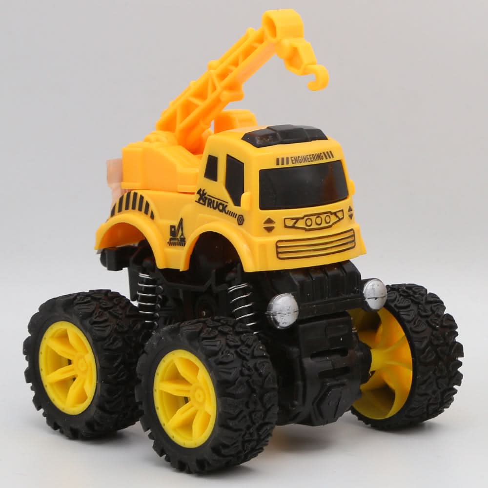 Stunt Truck 730 - Yellow, Kids, Non-Remote Control, Chase Value, Chase Value