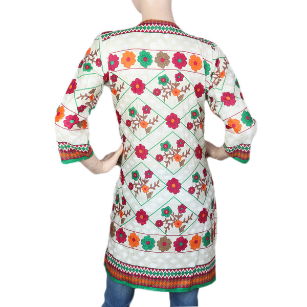 Women's Printed Lawn Kurti - Multi, Women's Fashion, Chase Value, Chase Value