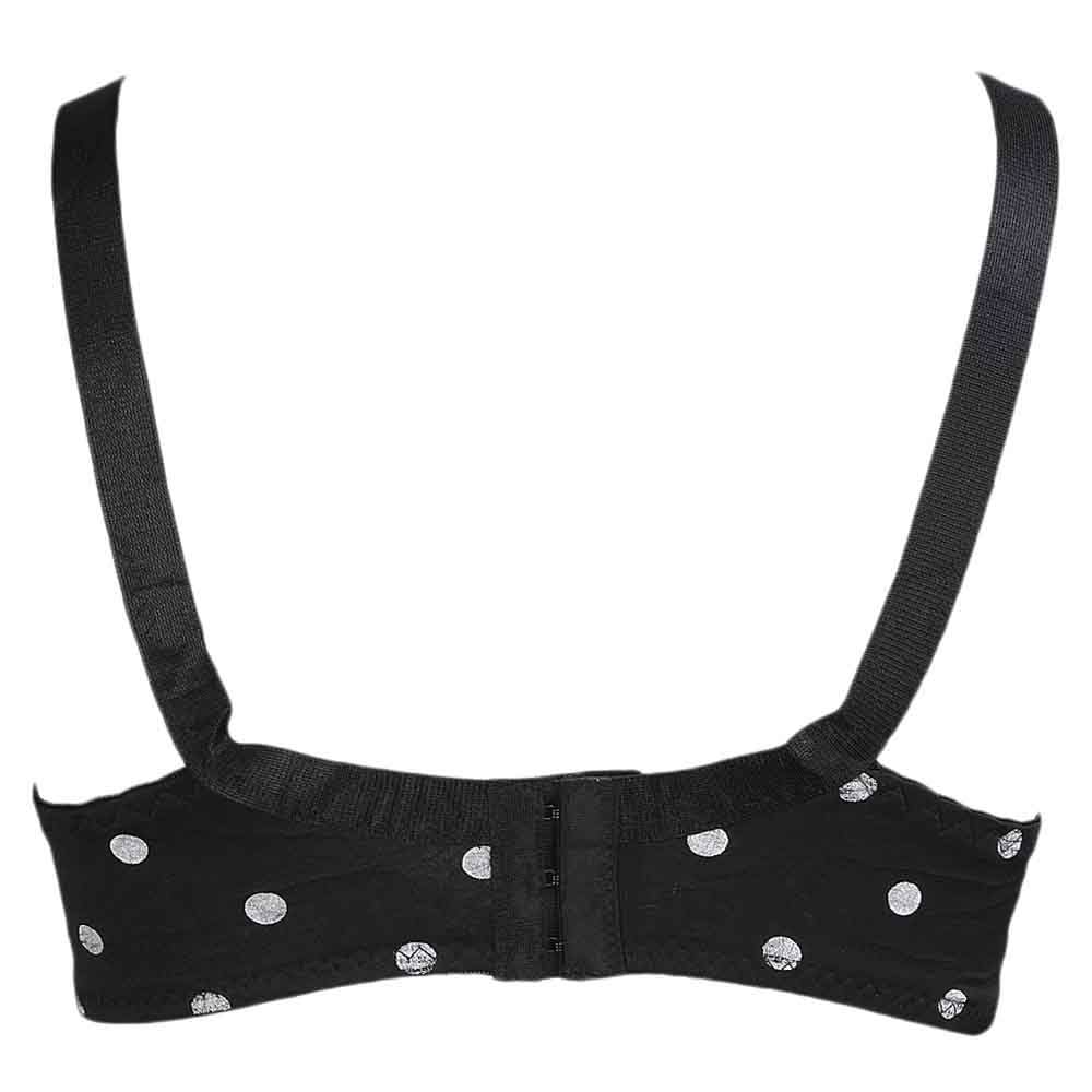 Women's Cotton Bra (086) - Black, Women, Bras, Chase Value, Chase Value
