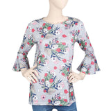 Women's Full Sleeves Top - Grey, Women, T-Shirts And Tops, Chase Value, Chase Value