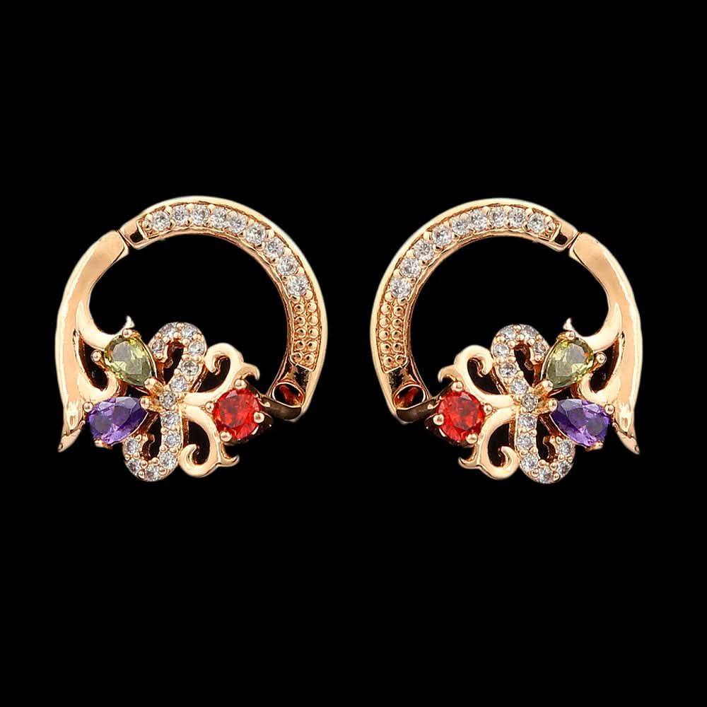 Women's Earring - Golden, Women, Earrings & Tops, Chase Value, Chase Value