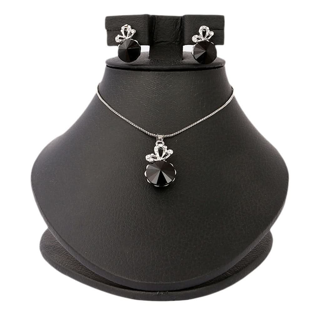 Women's Fancy Locket Set - Black, Women, Chains & Lockets, Chase Value, Chase Value