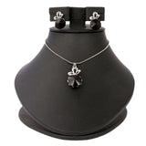 Women's Fancy Locket Set - Black, Women, Chains & Lockets, Chase Value, Chase Value