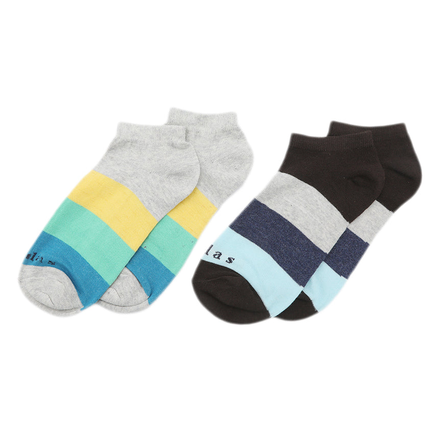 Men's 2Pcs Colorful Socks - B, Men, Mens Socks, Chase Value, Chase Value