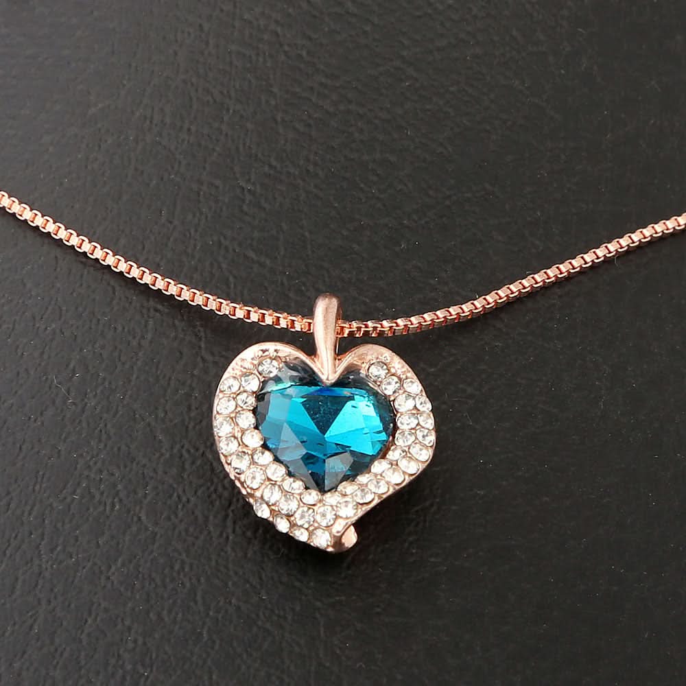 Women's Fancy Locket Set - Sea Green, Women, Chains & Lockets, Chase Value, Chase Value