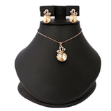Women's Fancy Locket Set - Peach, Women, Chains & Lockets, Chase Value, Chase Value
