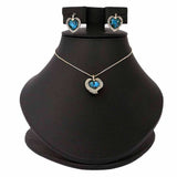 Women's Fancy Locket Set - Sea Green, Women, Chains & Lockets, Chase Value, Chase Value