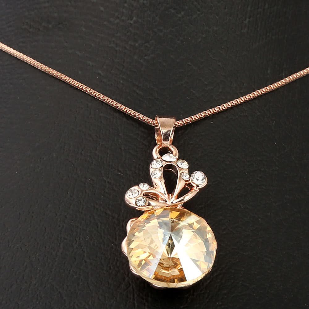 Women's Fancy Locket Set - Peach, Women, Chains & Lockets, Chase Value, Chase Value