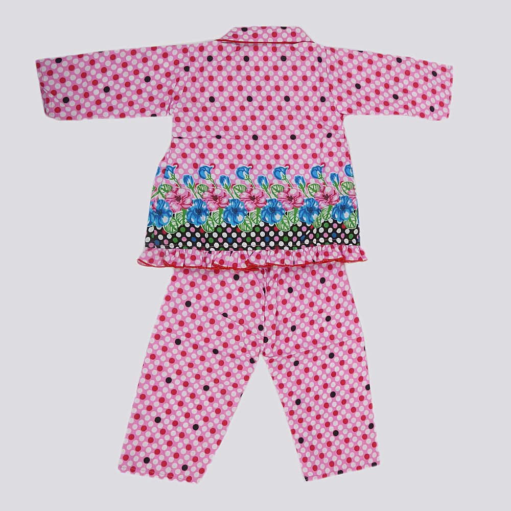 Girls Night Suit - Pink, Kids, Girls Sets And Suits, Chase Value, Chase Value