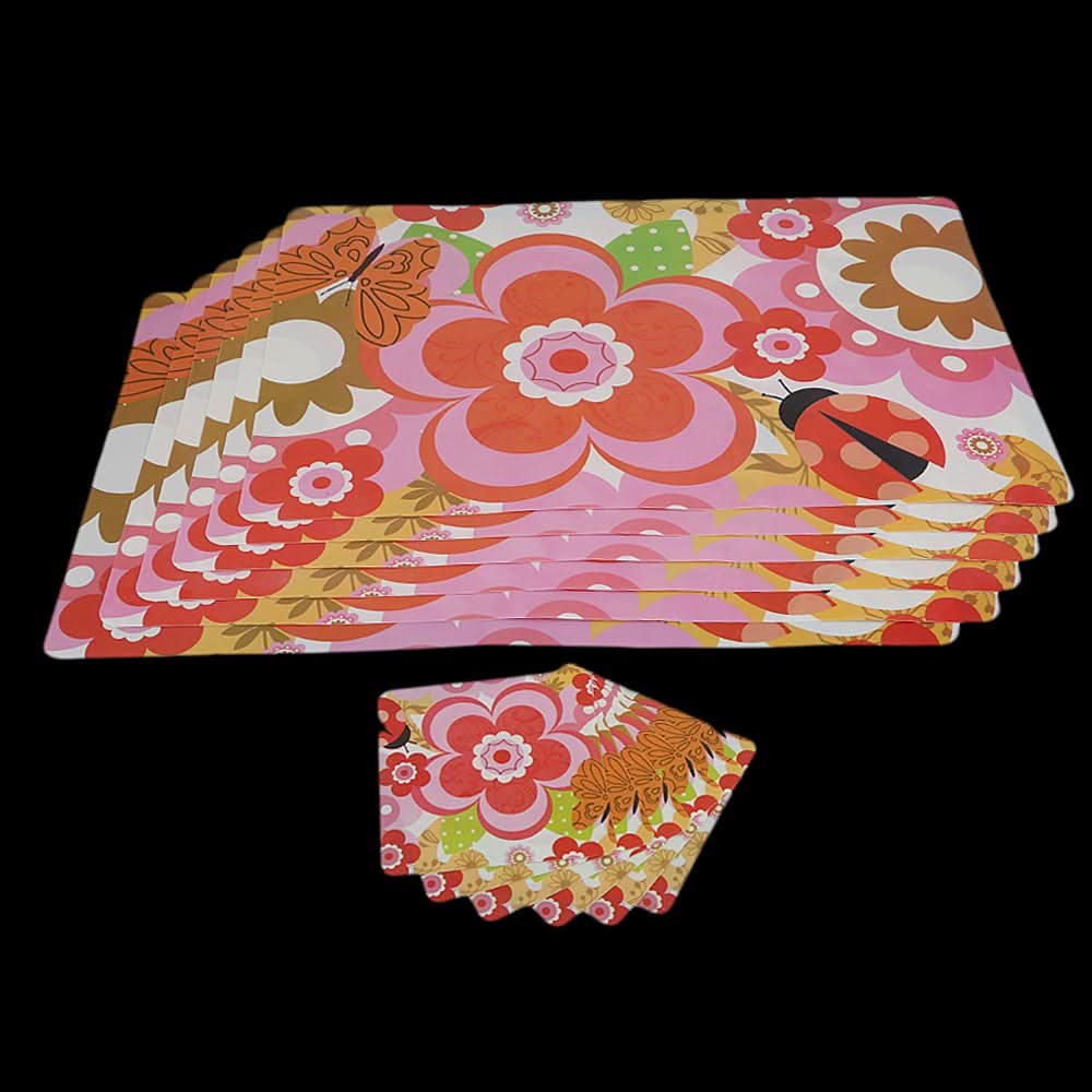 Dining Table Mat 6 Pcs - Multi, Home & Lifestyle, Mats, Chase Value, Chase Value