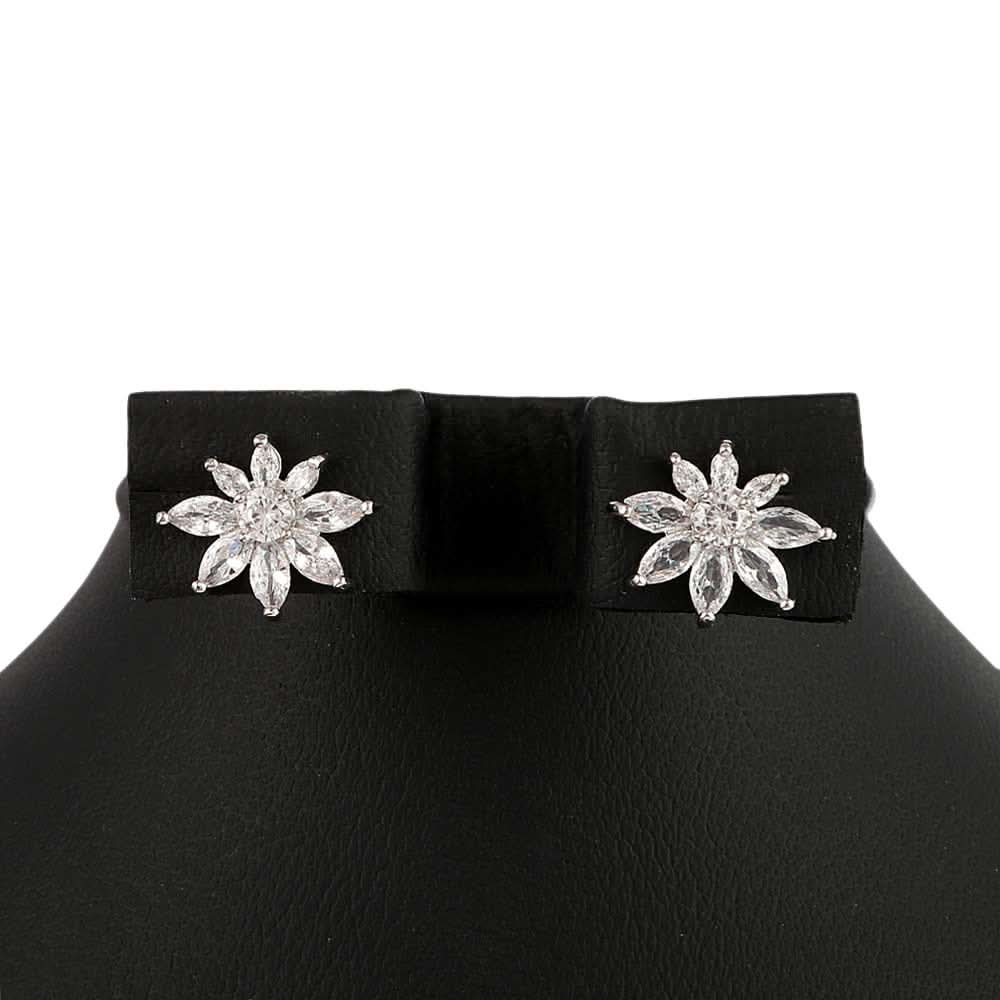 Women's Fancy Ear Tops - Silver, Women, Earrings & Tops, Chase Value, Chase Value