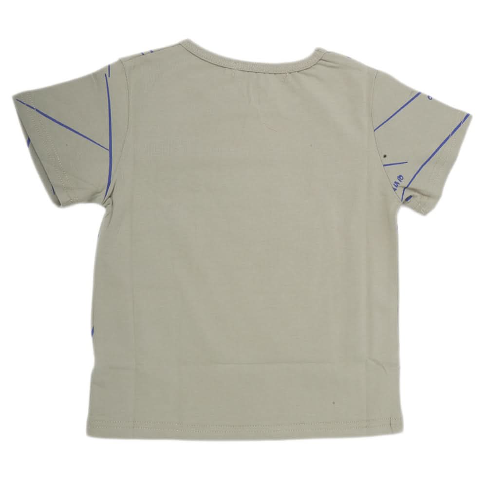 Boys Half Sleeves T-Shirt - Light Green, Kids, Boys T-Shirts, Chase Value, Chase Value