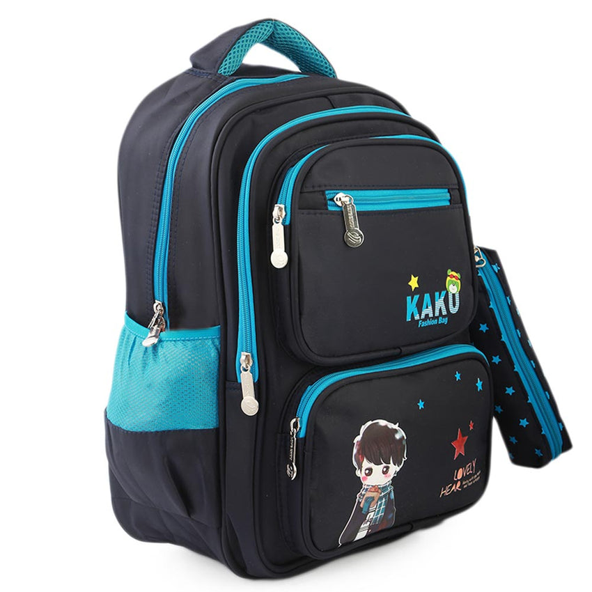 Kids School Bag (1677) - Navy Blue, Kids, School and Laptop Bags, Chase Value, Chase Value