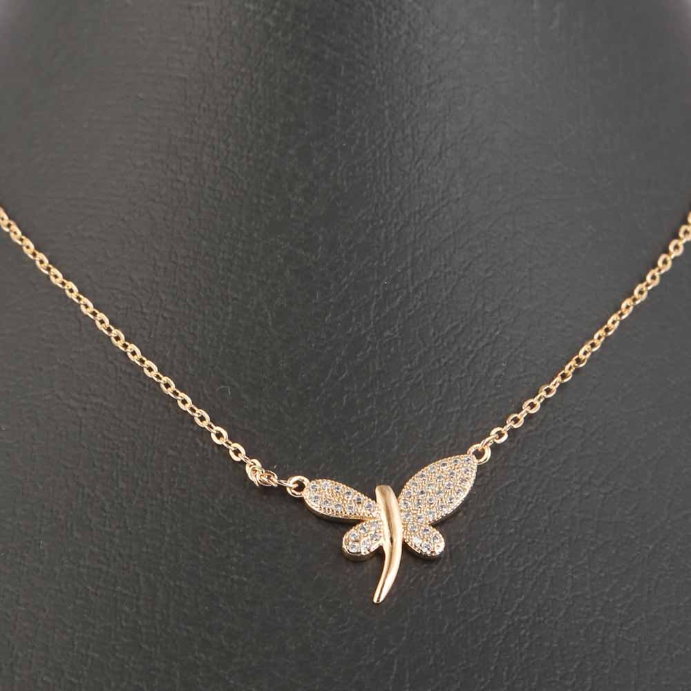 Women's Zircon Chain & Locket - Golden, Women, Chains & Lockets, Chase Value, Chase Value