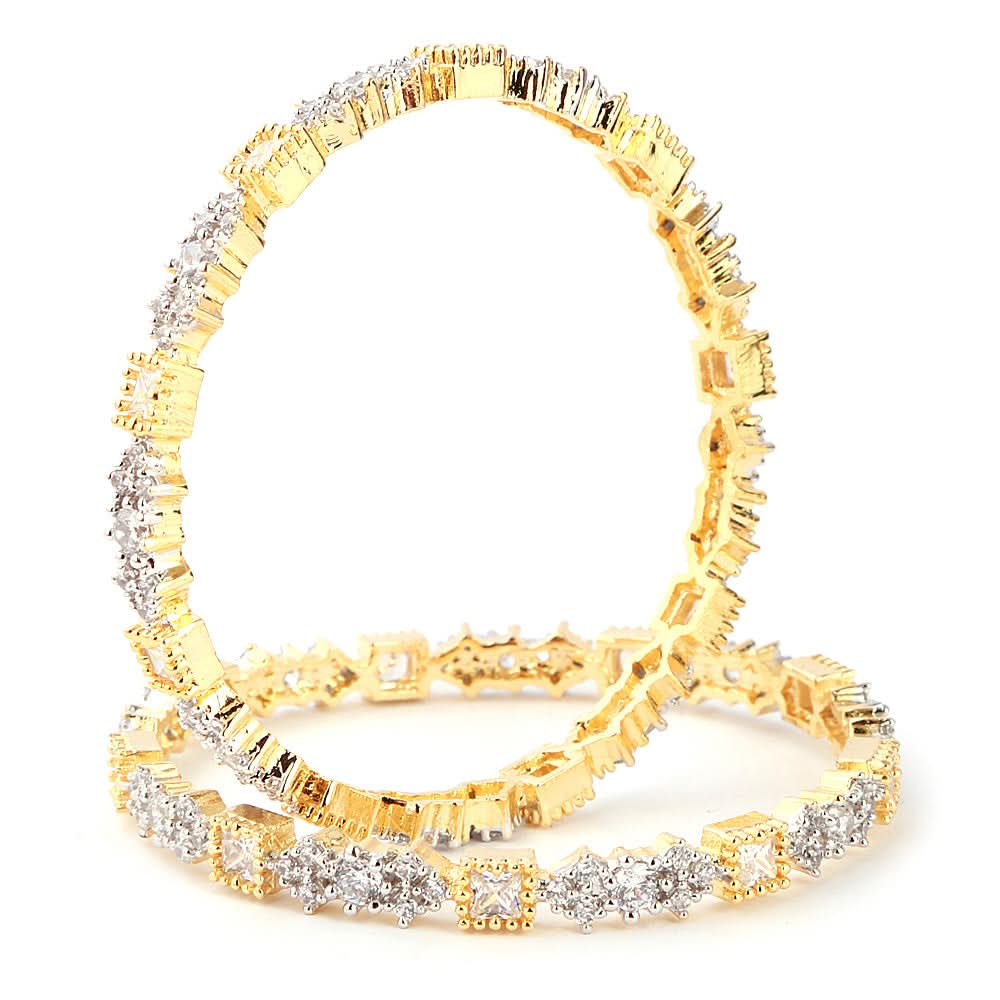 Women's Bangle- Golden, Women, Bangles & Bracelets, Chase Value, Chase Value