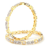 Women's Bangle- Golden, Women, Bangles & Bracelets, Chase Value, Chase Value
