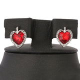 Women's Fancy Locket Set - Red, Women, Chains & Lockets, Chase Value, Chase Value