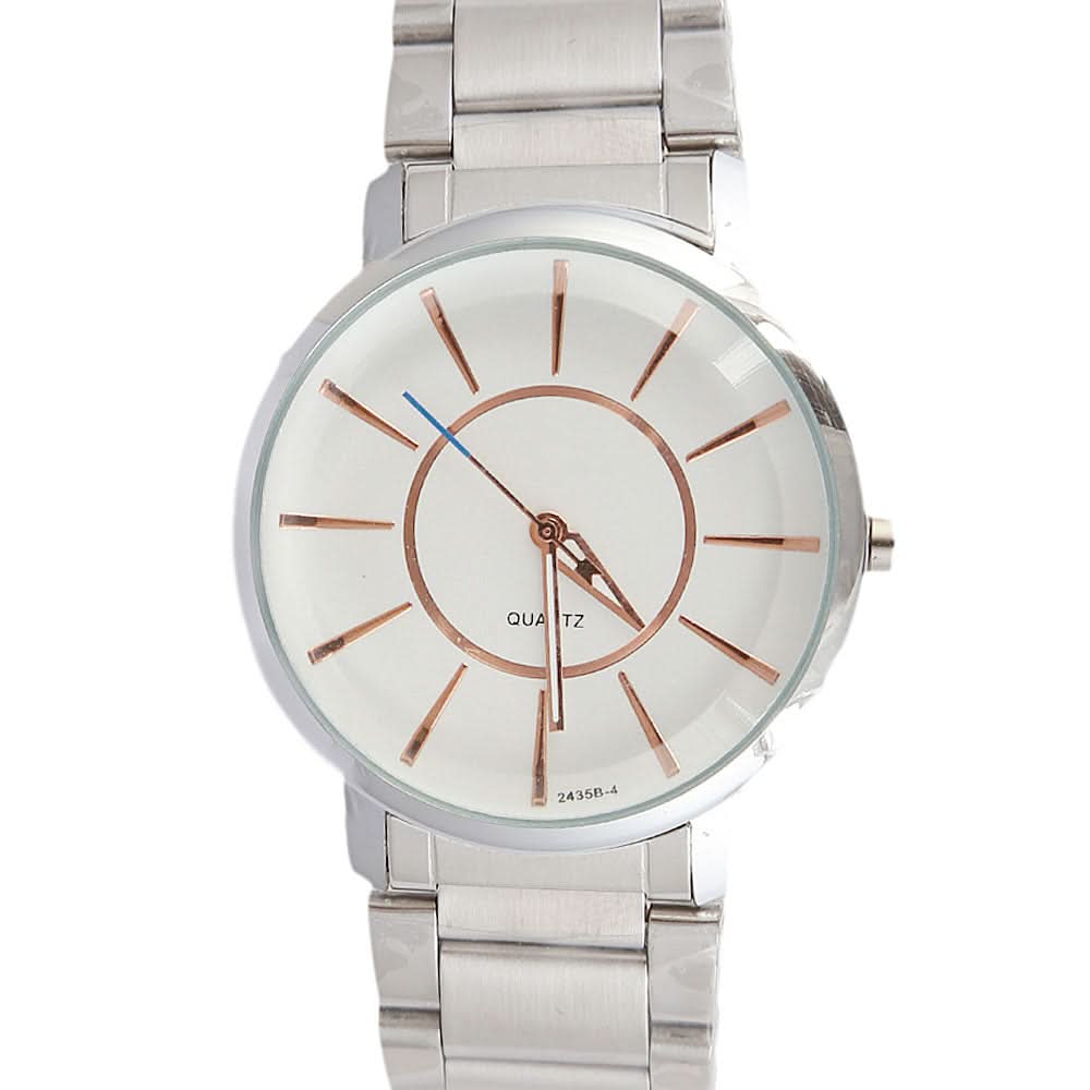Men's Wrist Watch - White, Men, Watches, Chase Value, Chase Value