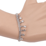 Women's Fancy Bracelet - Silver - test-store-for-chase-value