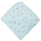Newborn Baby Wrapping Sheet - Cyan, Newborn Baby Accessories, Chase Value, Chase Value