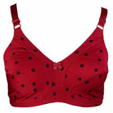 Women's Cotton Bra (086) - Maroon, Women, Bras, Chase Value, Chase Value
