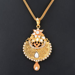 Women's Fancy Jewellery Set - Golden - test-store-for-chase-value
