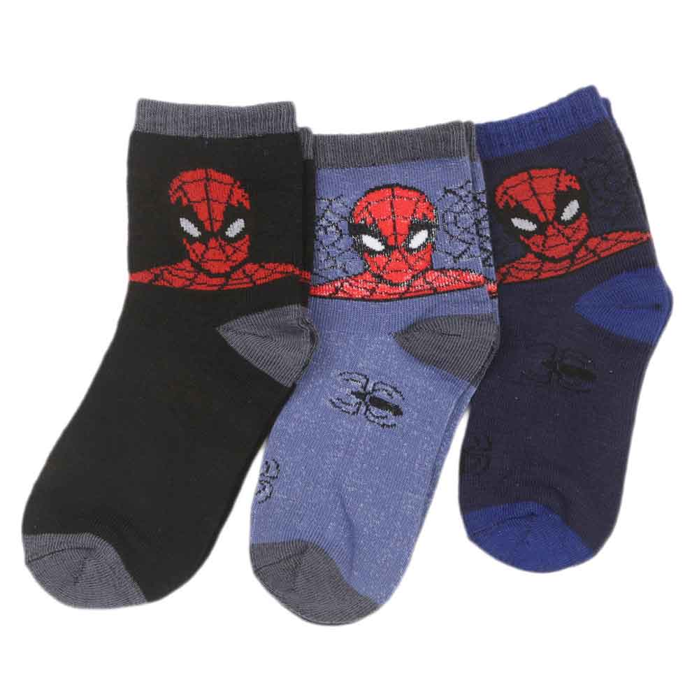 Boys Socks Pack Of 3 - Multi, Kids, Boys Socks, Chase Value, Chase Value