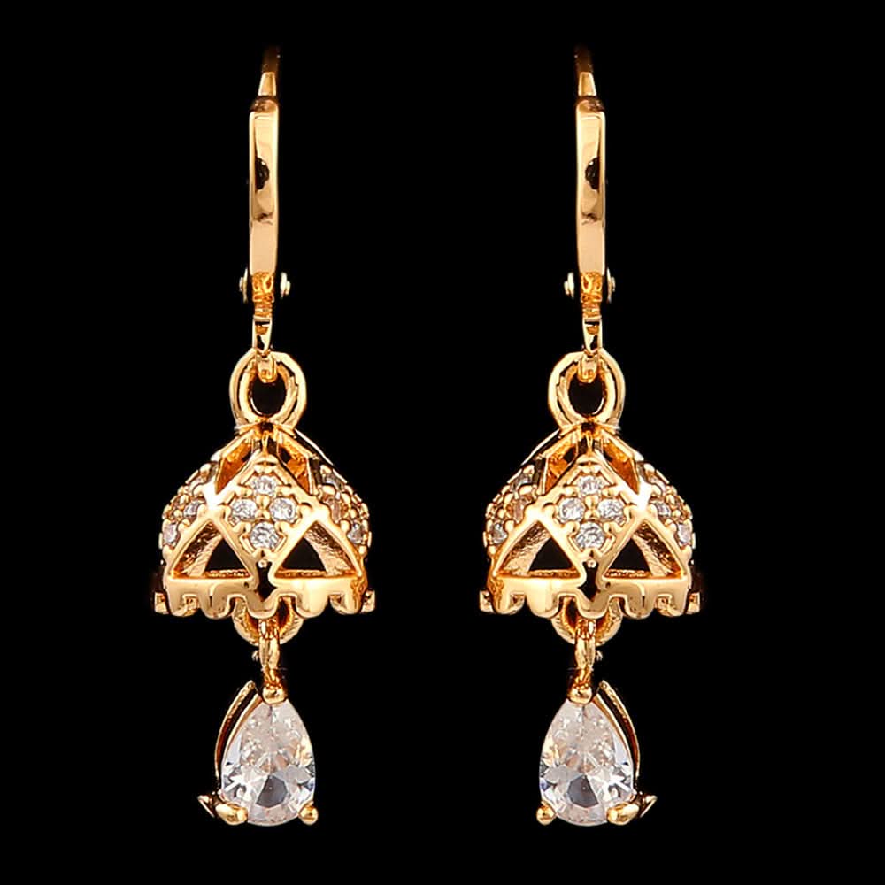 Women's Jhumki - Golden, Women, Earrings & Tops, Chase Value, Chase Value