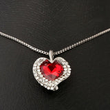 Women's Fancy Locket Set - Red, Women, Chains & Lockets, Chase Value, Chase Value