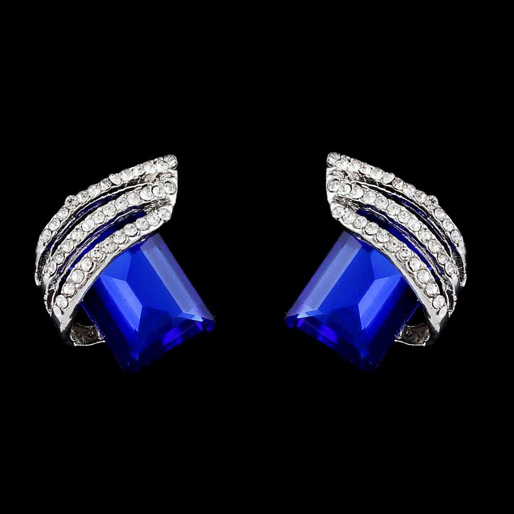 Women's Fancy Ear Tops - Blue, Jewellery, Chase Value, Chase Value