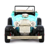 Friction Vintage Metal Car - Cyan, Kids, Non-Remote Control, Chase Value, Chase Value